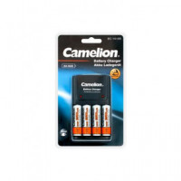 CAMELION Cargador de Pilas con 4 Pilas Aa/aaa 2500MAH CAR253