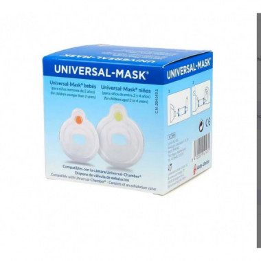 Mascarilla Universal Mask 2 Unidades Bebes + Niños  ALDO-UNION