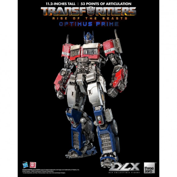 Optimus Prime Transformers Rise Of The Beasts Figura 28 Cm  THREE ZERO