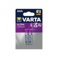 VARTA Pack de 2 Pilas Litio Aaa Ultra Lithium PLI090