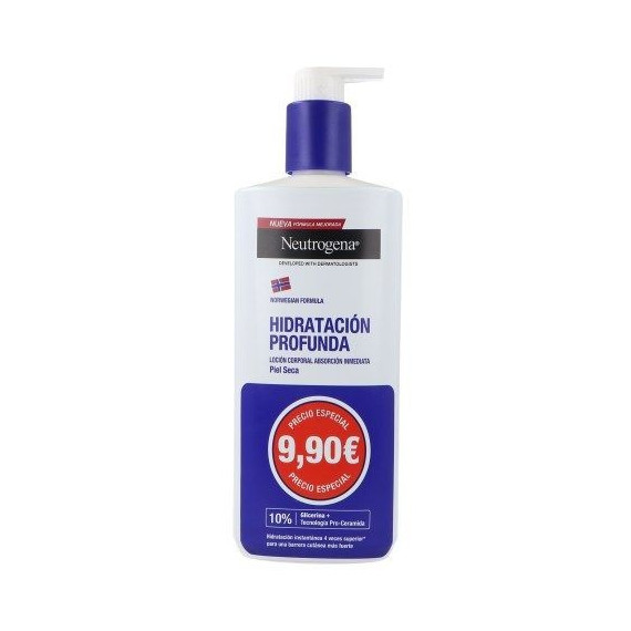 NEUTROGENA Locion Hidratacion Profunda 400ML (azul)