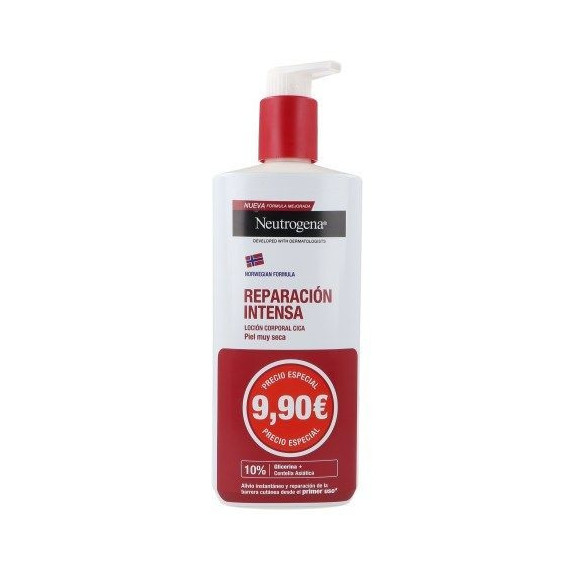 NEUTROGENA Locion Corporal Reparacion Intensa 400ML (roja)