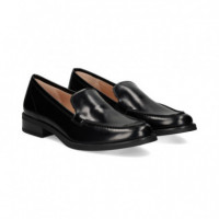 Mocasin Liso Florentic Negro  UNISA