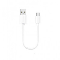 ACCETEL Cable Datos  Tipo C M/ a USB A/m 30CMS CU37 Blanco