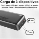 Batería Externa ENERGIZER 30.000MAH Carga Rápida