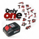 Pack Radial + Taladro + Martillo 20V Only One AICER (2X 4.0AH)