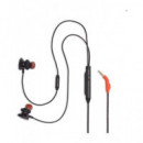 JBL Auricular con Microfono Quantum 50 con Cable 3.5MM Funcion Mute