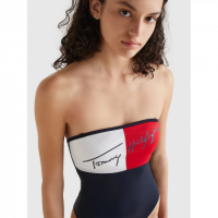 Cheeky Bandeau One Piece Rp Desert Sky  TOMMY HILFIGER