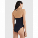 Cheeky Bandeau One Piece Rp Desert Sky  TOMMY HILFIGER