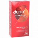 DUREX Sensitivo Xl Preservativos 10 Unidades