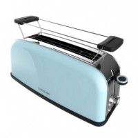 Tostador Vertical Toastin' Time 850 Blue Long  CECOTEC