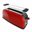 Tostador Vertical Toastin' Time 850 Red Long  CECOTEC