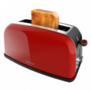 Tostador Vertical Toastin' Time 850 Red Long Lite  CECOTEC