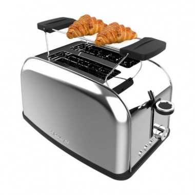 Tostador Vertical Toastin' Time 850 Inox  CECOTEC