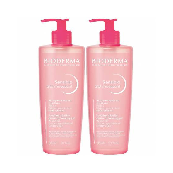 BIODERMA SENSIBIO DUPLO GEL MOUSSANT 500ML