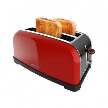 Tostador Vertical Toastin' Time 1500 Red Lite  CECOTEC