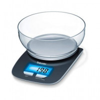 BEURER Bascula Digital KS25 de Cocina 1GR-3000GR,CON  Bol