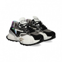 Deportivo Multicolor Strass Plomo  EXE