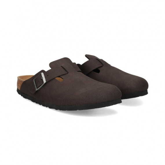 Zueco Piel Negro  BIRKENSTOCK