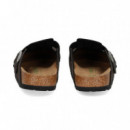 Zueco Piel Negro  BIRKENSTOCK