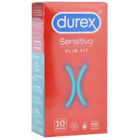 Durex Sensitivo Slim Fit Preservativos 10U  RECKITT BENCK HC