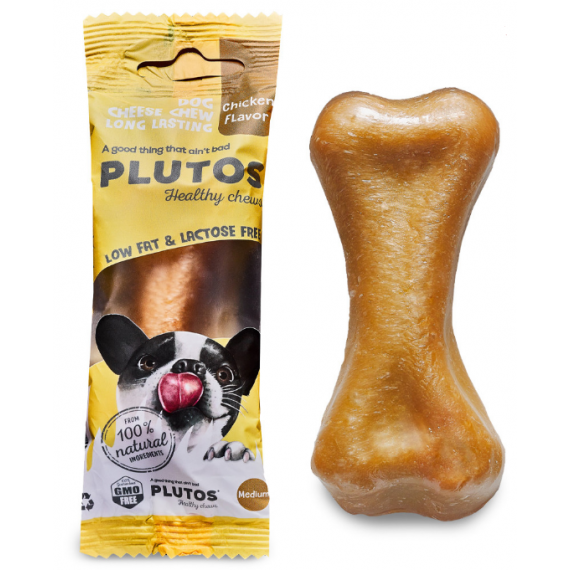 PLUTOS Hueso Queso&pollo M