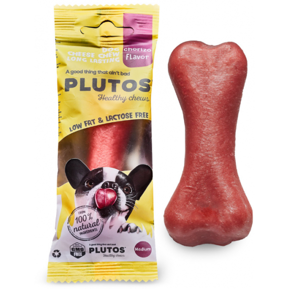 PLUTOS Hueso Queso&chorizo M