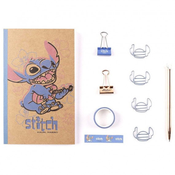 Set de Papelería Stitch Ukelele  CERDÁ