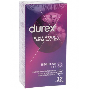 DUREX sin Latex Preservativos 12 U