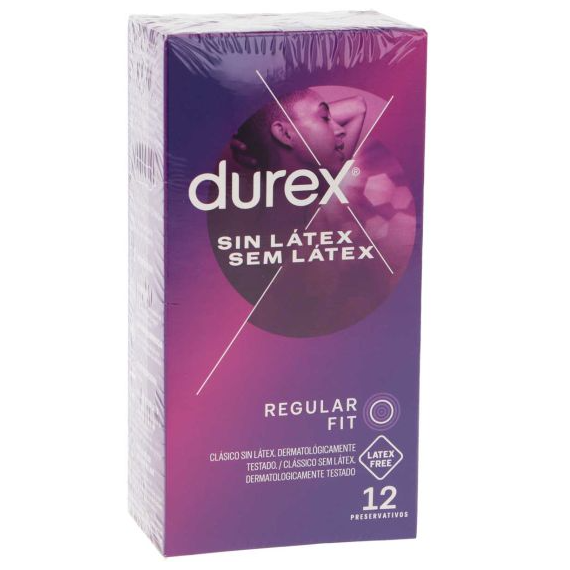 DUREX sin Latex Preservativos 12 U