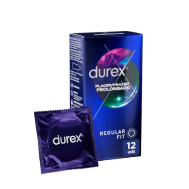 DUREX Preservativos Placer Prolongado 12 U