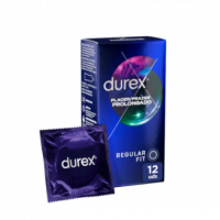 DUREX Preservativos Placer Prolongado 12 U