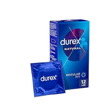 DUREX Natural Plus Preservativos 12 U