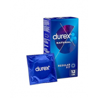 DUREX Natural Plus Preservativos 12 U