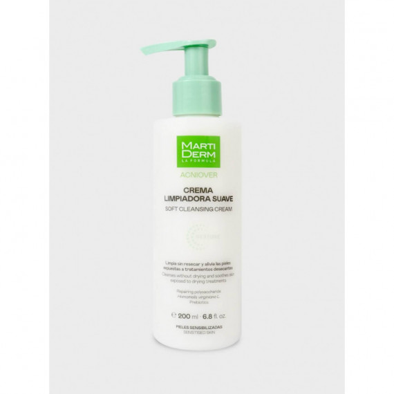 MARTIDERM ACNIOVER CREMA LIMP SUAVE 200ML