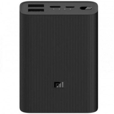 XIAOMI mi  Powerbank 3 Ultra Compack 10000MAH Negra