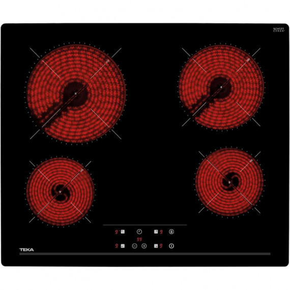 TEKA TB6415 4F Encimera Vitro 4/F S/marco