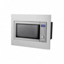 GRUNKEL MWG-23W15 23L Microondas con Grill 800W 1000W  Integrable Inox