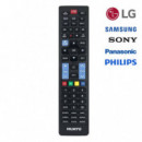 Mando de Repuesto TV HUAYU para Lg, Sony, Philips y Panasonic (URC1566)