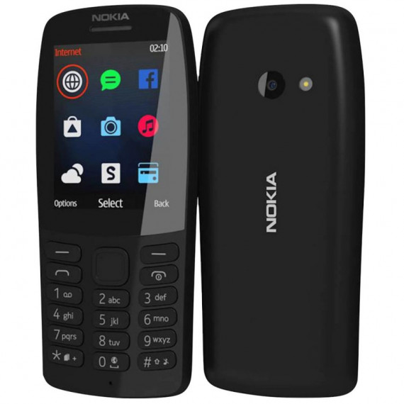 NOKIA 210 2.4"  Cámara  BLUETOOTH Dual Sim Negro