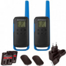 MOTOROLA Talkabout T62 Walkie Talkie con Alcance 8KM Azul