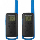 MOTOROLA Talkabout T62 Walkie Talkie con Alcance 8KM Azul