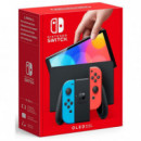 NINTENDO Switch Oled Consola Azul/roja