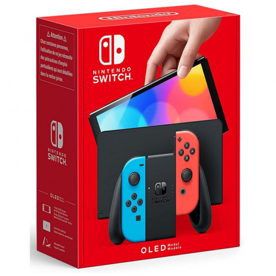 NINTENDO Switch Oled Consola Azul/roja