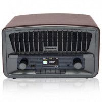 ROADSTAR HRA-270 D+bt Radio Retro con Dab+, BLUETOOTH y USB