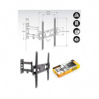 Axil AC0592E Soporte TV Orientable Doble Articulación 26" 60"  ENGEL AXIL