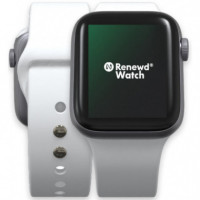 RENEWD Apple Watch Series 3 Plata/blanco 38MM (RND-W32238)