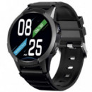 SAVEFAMILY Slim 4G Smartwatch para Niños Negro - Reloj con Localizador