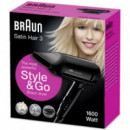 BRAUN Satin Hair 3 HD350E Secado de Viaje 1.600W