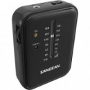 SANGEAN SR32 Radio Am/fm de Bolsillo con Auricular